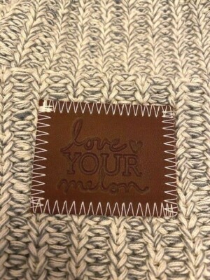 New Love Your Melon LYM Speckled Double Pom Beanie (White 