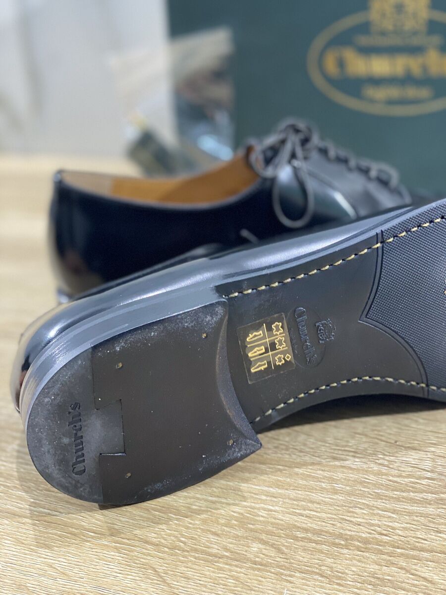 Church's Shannon 2 WR Chaussure Femme Cuir Noir Polish Church's Shannon 2 WR Chaussure Femme Cuir Noir Polish