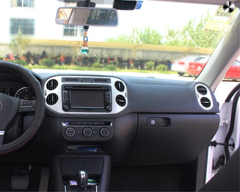 Cubierta de salida de ventilación aire acondicionado para salpicadero Volkswagen Tiguan 2013-2016 Foto 3 de 4