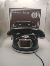 GE 27901FE1 DESIGNER SERIES DIGITAL CORDLESS PHONE Clock Screen Not Working