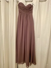 Alfred Angelo Coffee Bridesmaid Dress Size 2