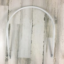 Fisher Price Bouncer Seat White Metal Bar Replacement Part Frame Piece Screws