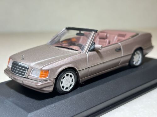 1/43 Mercedes Benz E Class Cabriolet W124 Late Rosewood Minichamps 430 033532 - Picture 1 of 10