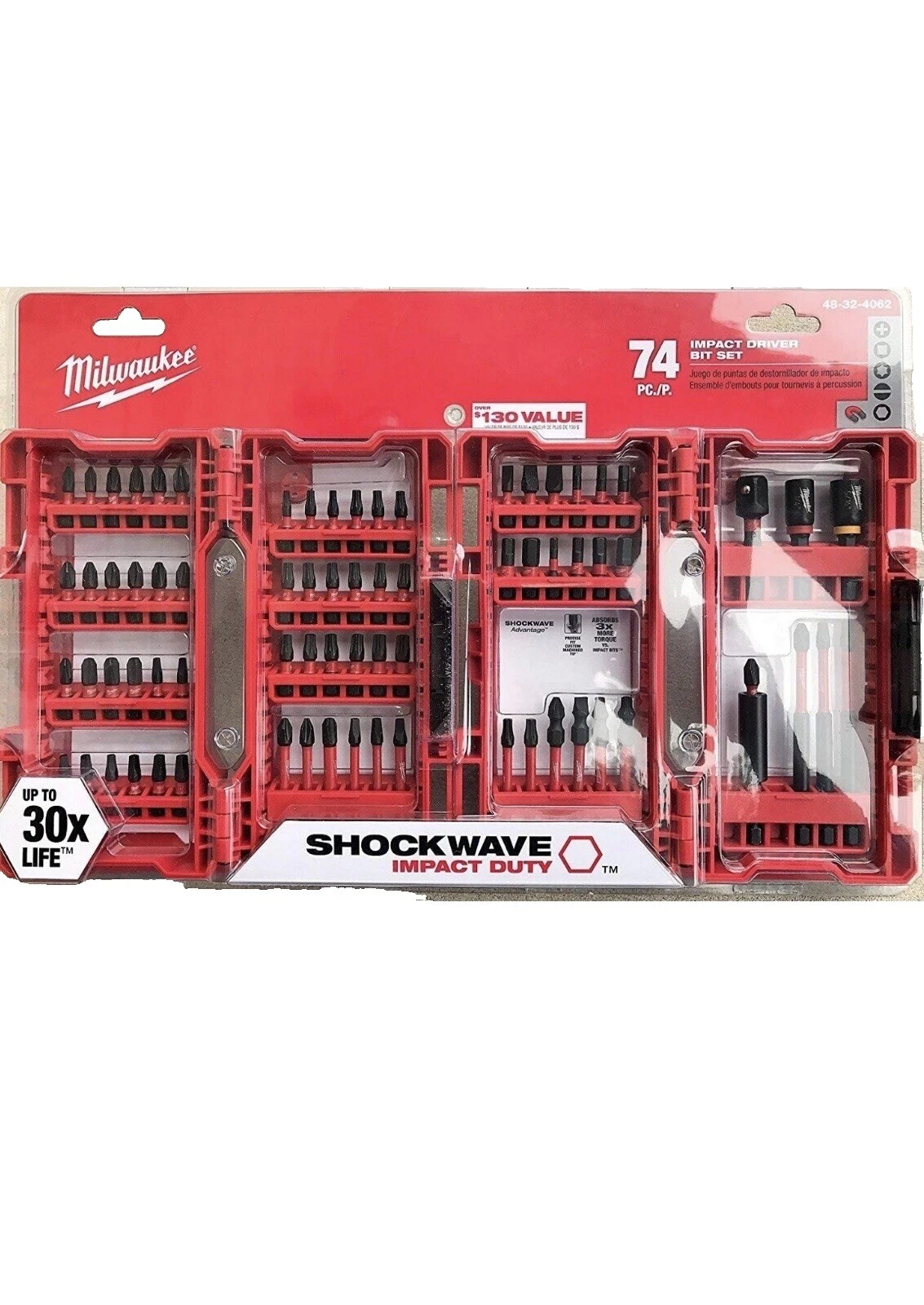 Milwaukee controladores y conjuntos de bits