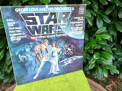 LP Geoff Love and Orchestra - STAR WARS and OTHER SPACE THEMES -MFP Records 1978
