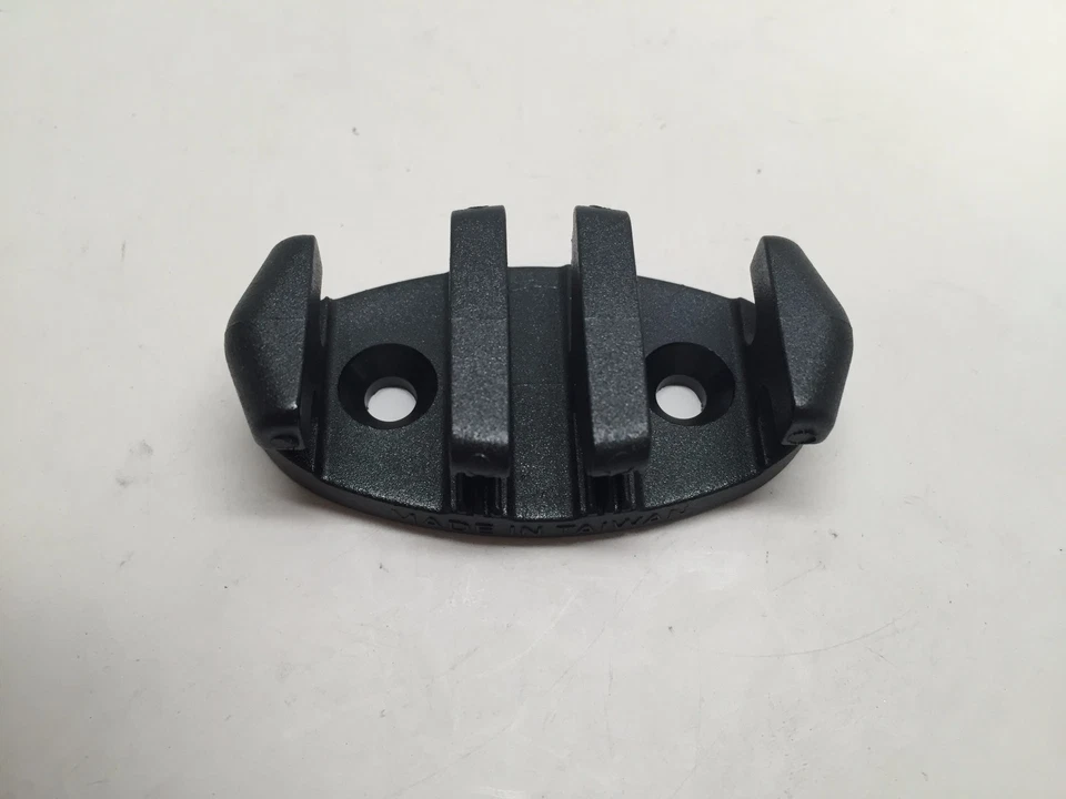 Pactrade Marine Kayak Black Plastic Zigzag Anchor Cleat Secure Bow Safety Line