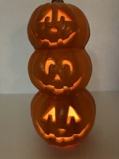 the paper magic group vintage (3) stacking Jack-o-lanterns 1998