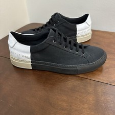 Common Projects Black White 2 Tone Retro Low ...