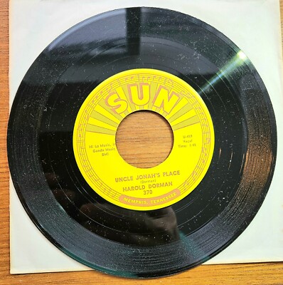 HAROLD DORMAN - US 60s EX SUN RECORDS ''Uncle Johns Place / Just One Step'' R 'n R