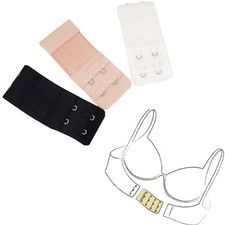 3 Pack Bra Extenders Instant Relief for tight fitting bras Attach to back of bra