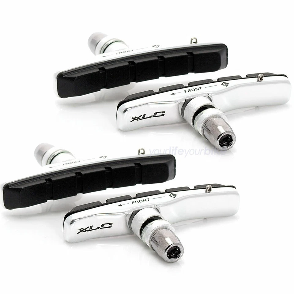 XLC V02 V-BRAKE BREMSSCHUHE CARTRIDGE FAHRRAD BREMSKLÖTZE SHIMANO FELGENBREMSE