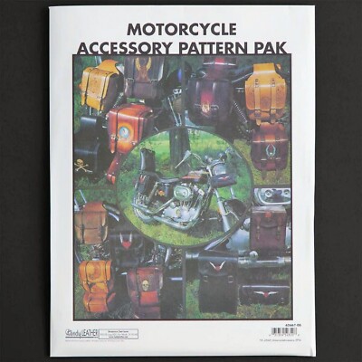 Motorcycle Accessory Pattern Pack 62667-00 Tandy Leather Craft 