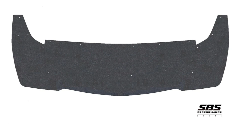 DIVISOR DELANTERO GT350R estilo montaje inferior para Mustang Shelby GT350s 2015-2020 Foto 2 de 4