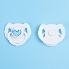 2X Magnetic Pacifiers Realistic Reborn Baby Doll DIY Pacifier Accessories Crafts