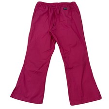 Cherokee Authentic Workwear Pink Scrub Pants 4101P Size Large 1/2 Elastic Waist