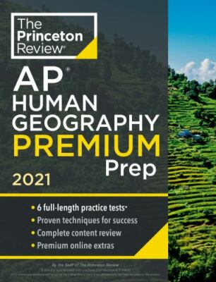 Princeton Review AP Human Geography Premium Prep College test prep