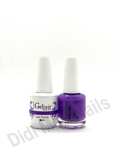 Gelixir Soak Off Gel Polish LED/UV .5oz Pick Your Color Matching Duos #001-144 - Picture 29 of 145