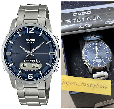 Casio Lineage LCW-M170TD-2AJF Solar Radio Titanium Blue Dial Casio Lineage LCW-M170TD-2AJF Solar Radio Titanium Blue Dial