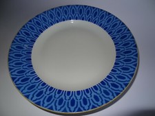 LIMOGES 1 ANTIQUE PORCELAIN DISH ART DECO Legrand & cie Diameter: 29 cm
