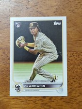 2022 Topps Update CJ Abrams Rookie Debut Washington Nationals US327