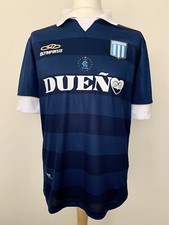 Racing Club 2013 Away 100 Anos Vietto match worn 1913 Argentina football shirt