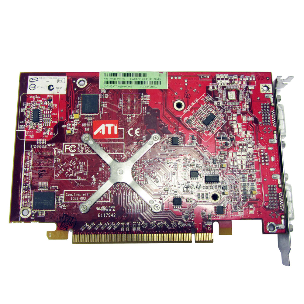 Carte Graphique ATI FireGL V3350 ATI-102-A77601 256Mo PCIe 16x Dual DV... pas cher