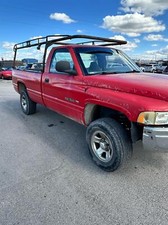 Used Front Left Door Assembly Front Fits 1998 Dodge 1500 Pickup 6x9 Mirror Ele