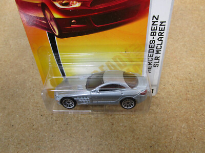Mercedes Benz SLR McLaren Matchbox Sports Cars 2008 silver car 1