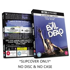 The Evil Dead Bluray 4k Ultra Slip Cover Sleeve Only Custom Handmade NO DISC 