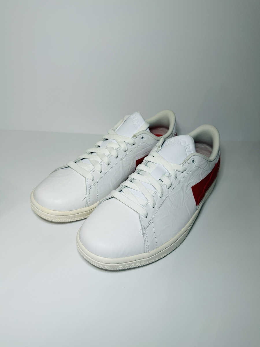 NIKE AIR JORDAN 1 CENTRE COURT “WHITE-UNIVERSITY” SZ M 8.5 | W 10
