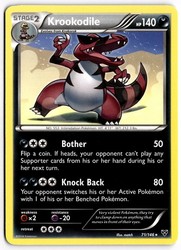 Krookodile 71/146 XY Base Set Rare