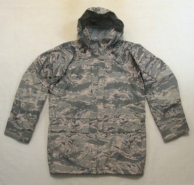 US Air Force Tiger Stripe Camo Coat Small Long Original USAF Issue Jacket NWOT
