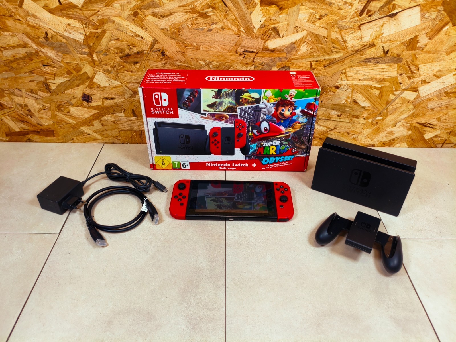 Nintendo Switch Console Mario Edition - 32GB