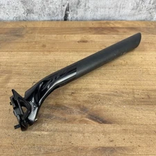 Light Use! Zipp Service Course SL 300mm x 31.6mm 20mm Offset Alloy Seatpost