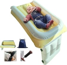Gembebe Inflatable Toddler Airplane Travel Bed - BRAND NEW 
