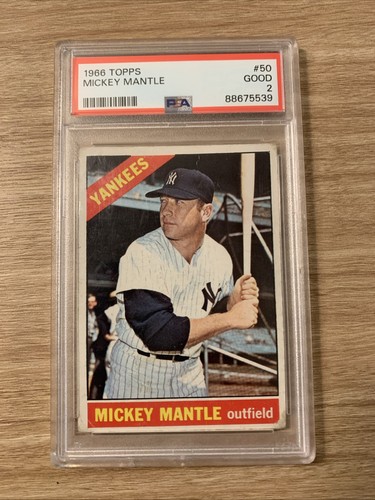 1966 Topps - Mickey Mantle #50