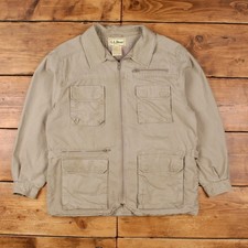 Vintage L.L. Bean Field Jacket L Mens 80s Bei...