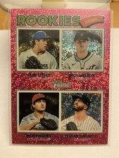2026 Topps Heritage - Rookies SP - Pink Chrome Sparkle - Dodgers - Tigers RC