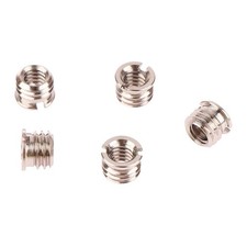 5x 1/4" to 3/8" Convert Screw Thread Adapter Tripod Mounting Monopod Camera