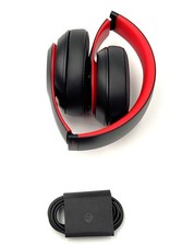 Beats by Dr. Dre Studio3 Headphones - Defiant Black/Red - MRQ82LL/A - NO CASE