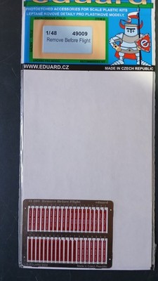 Eduard 49009 1/48 Remove Before Flight tags