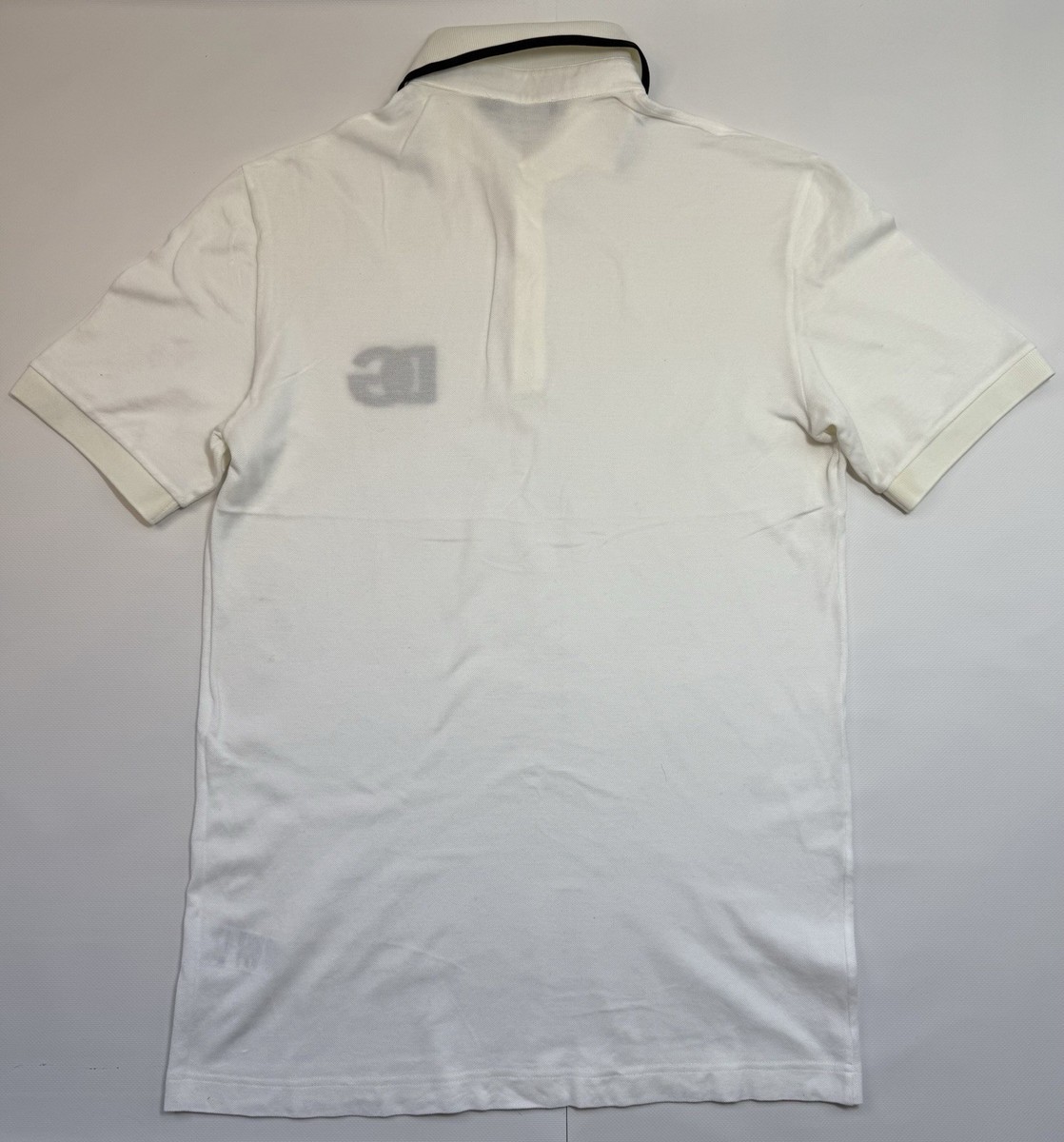 希少✨DOLCE & GABBANA ホワイトバード ピケ ポロTシャツ 50 Dolce & Gabbana Men's Polo Shirt White Size 50 Authentic Made in