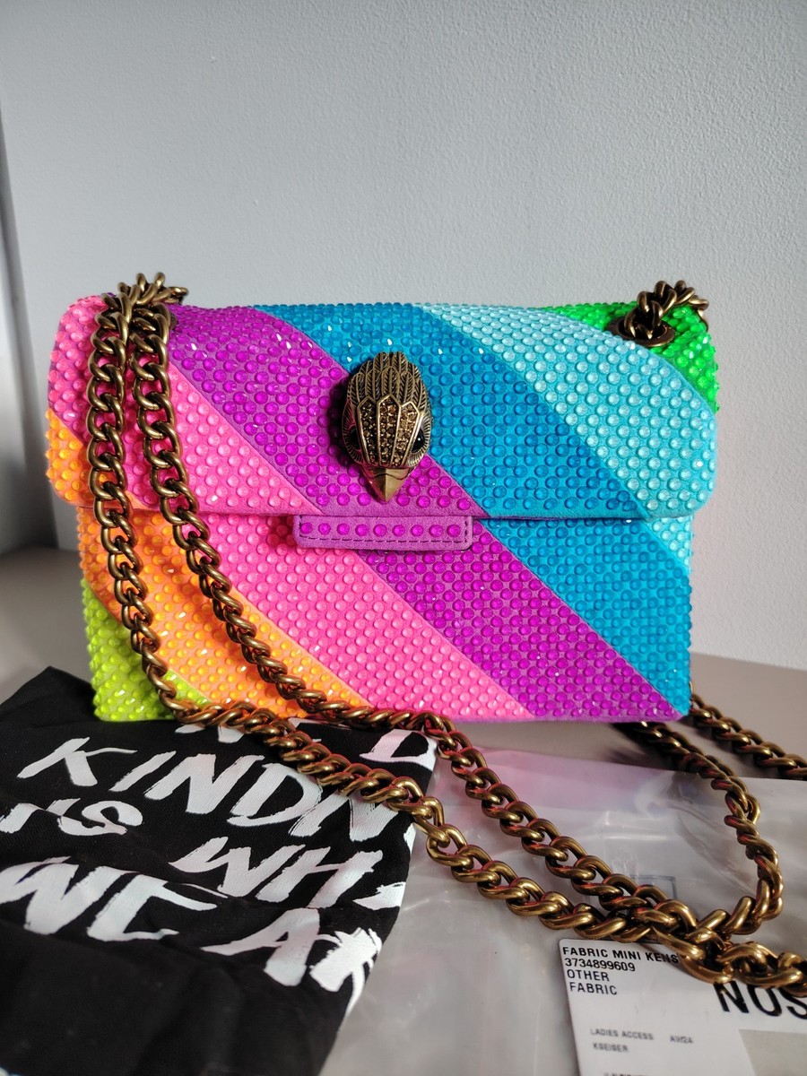 Mini Kensington Bag Rainbow Leather Bag Kurt Geiger Mini