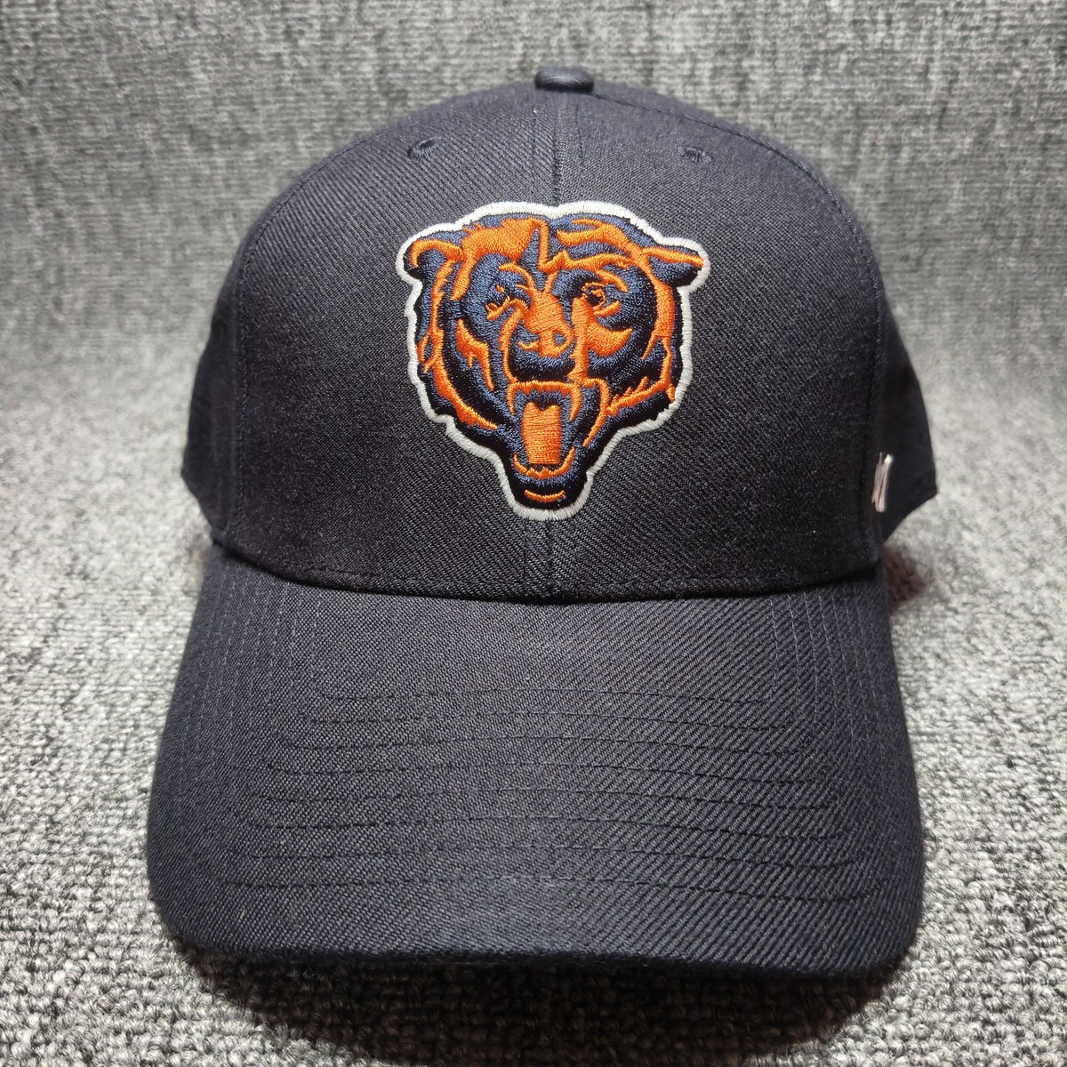 '47 Brand Chicago Bears NFL Navy Blue Adjustable Strapback Hat Cap OSFA