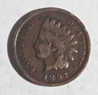 1897 Indian Head Cent Penny