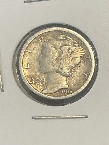 1918 S Mercury Dime VF VERY FINE X2512
