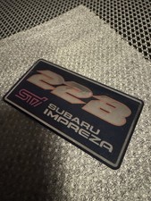 Subaru 22b Rear Emblem Badge