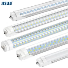8FT LED Tube Light T8 T12 Single Pin FA8 Bulbs 45W 72W 120W 8Foot LED Shop Light