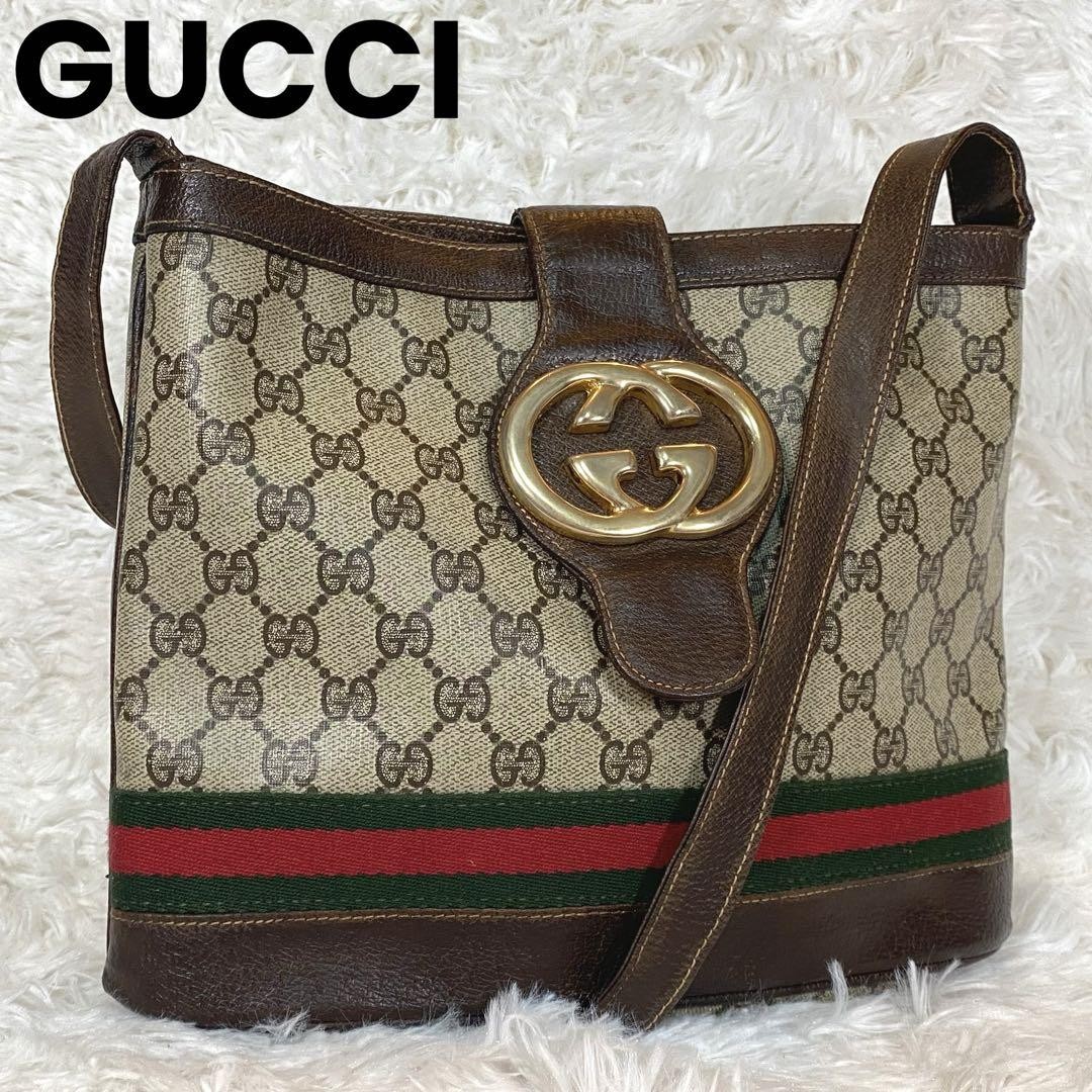 Super  GUCCI Shoulder Bag Sherry Line Old Gucci