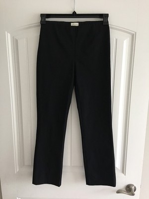 SEDUCTIVE CINDY BLACK ELASTIC WAIST STRETCH PANTS SIZE EU 34